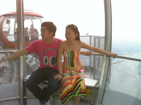 canton tower, guangzhou, ferris wheel, bubble