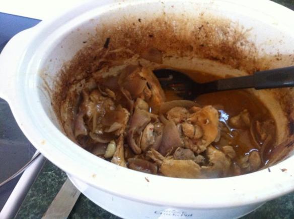 Should have taken a picture BEFORE it was nearly devoured!