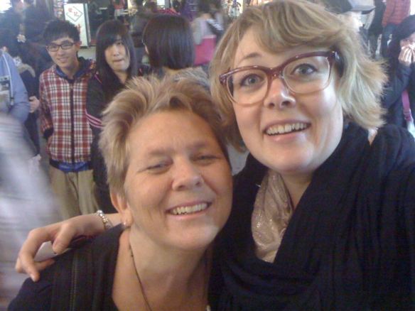 New Years Eve in Hong Kong Dec 31, 2011. With Lucy Rowney.