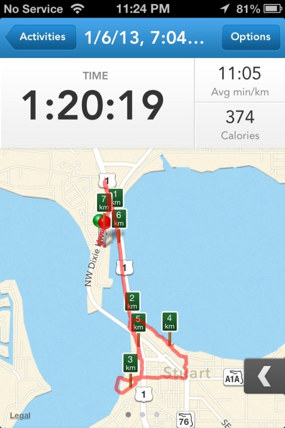 Walking the bridges!