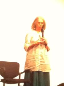 Ina Mae Gaskin at her movie premier.