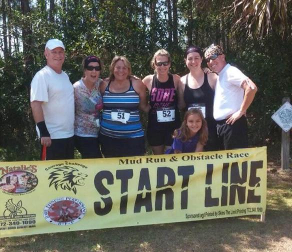 Me and Sadie with my friends Bill, Dana, Shannon, Elizabeth and Ed.