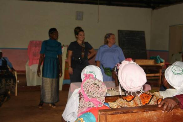 Maya, Evelyne and I saw about 50 women for various and assorted ailments in the church, while Michelle (part of the NC team) saw women in an outer building for HIV testing and family planning.