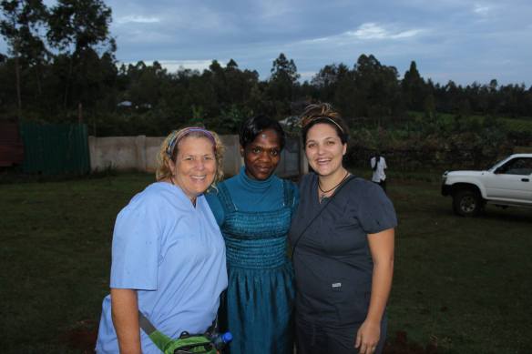 Me, Evelyne and Maya